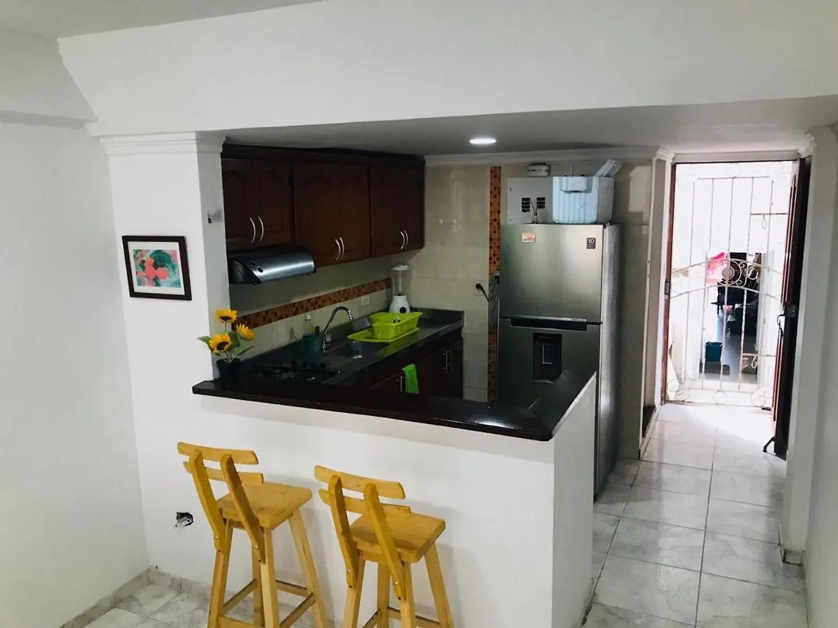דירות Apartamento Playa Marbella Cartagena 408 קולומביה